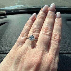 1.54ct Lab Diamond Ring IGI Certified 💍 E VVS2 14k Rose Gold